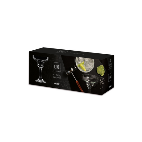 Caja set live copas margarita