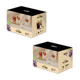 Caja x 5 unidades Set Sangría Tu Bar. Incluye una jarra y 4 copas de vidrio