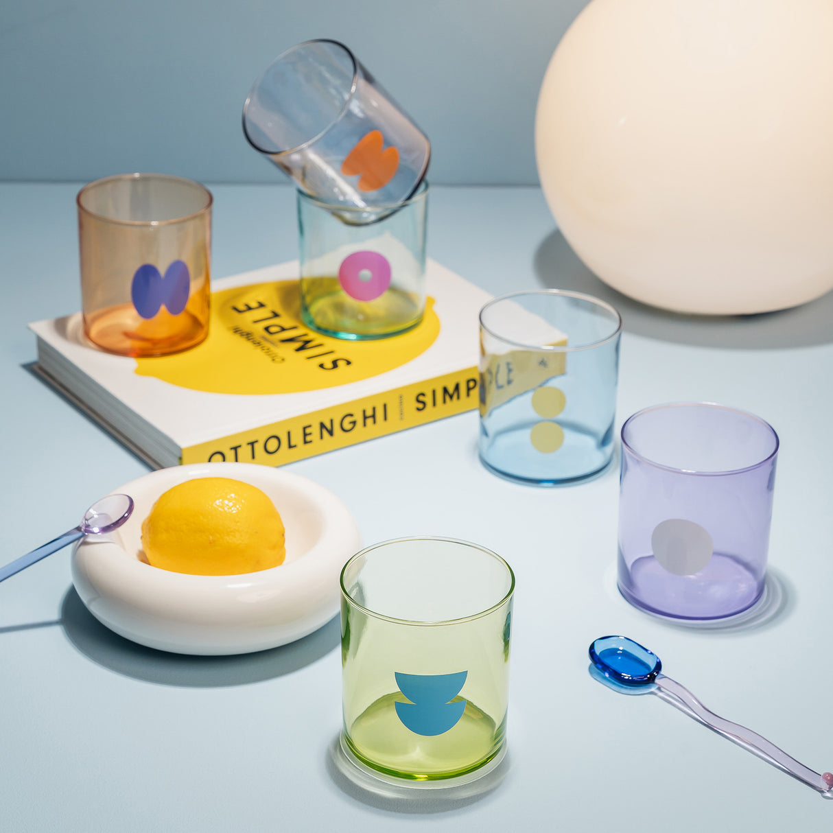 Vasos rio rocs bubble toy ambientado