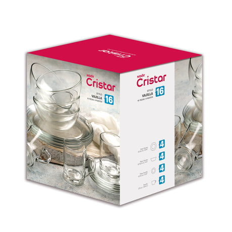 Dummie empaque vajilla style 16 piezas 