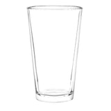 Un vaso de vidrio modelo herradura, liso