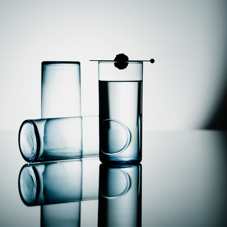 Tres vasos para bebidas, modelo rio de la colección elemental