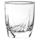 Un vaso de vidrio strauss rocks, para tragos cortos, vacío