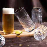 Cuatro vasos barcelona para bebidas. Disponible en aniversario Cristar 2026, caja por 24 unidades