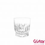 Tierra Juego De 6 Vasos De Vidrio Modernos 345 ml. Cristar Tierra