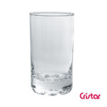 vaso de vidrio cristar