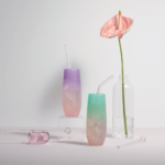 vasos de vidrio largos